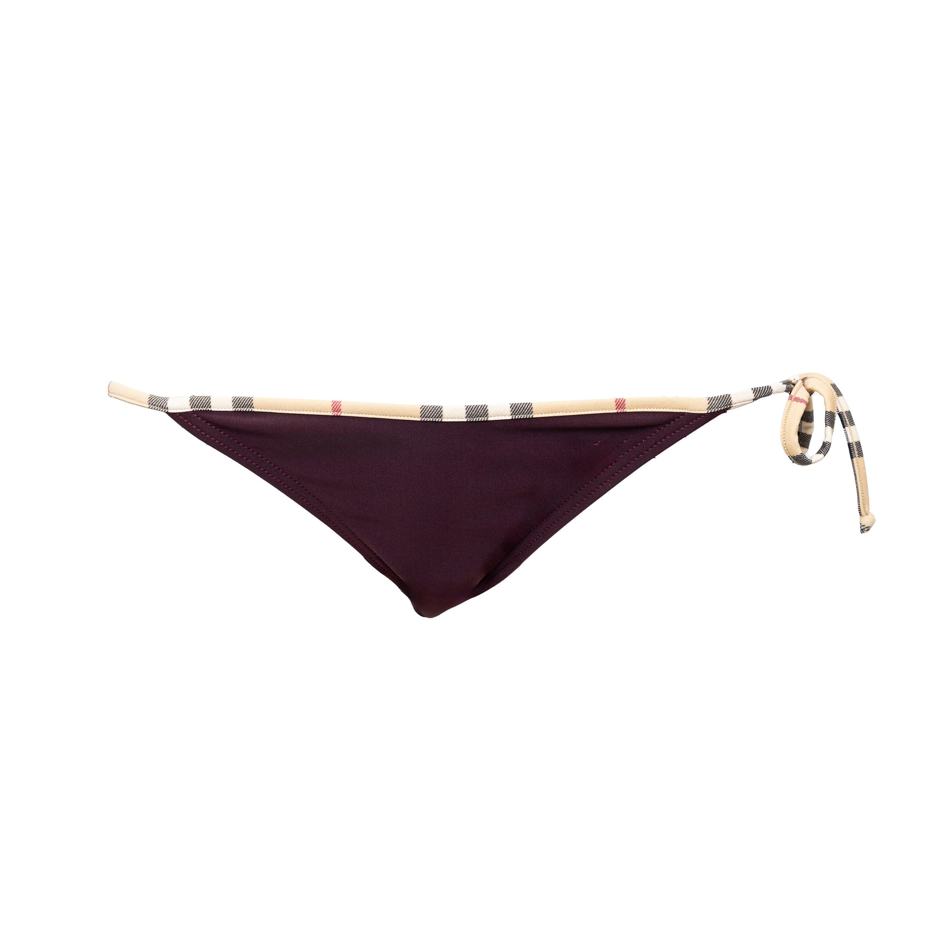 Donna Costume da bagno con gonna a quadri Burberry - Anni '20 in vendita