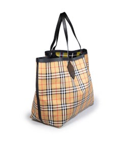 Burberry Checkered Reversible Giant Tote