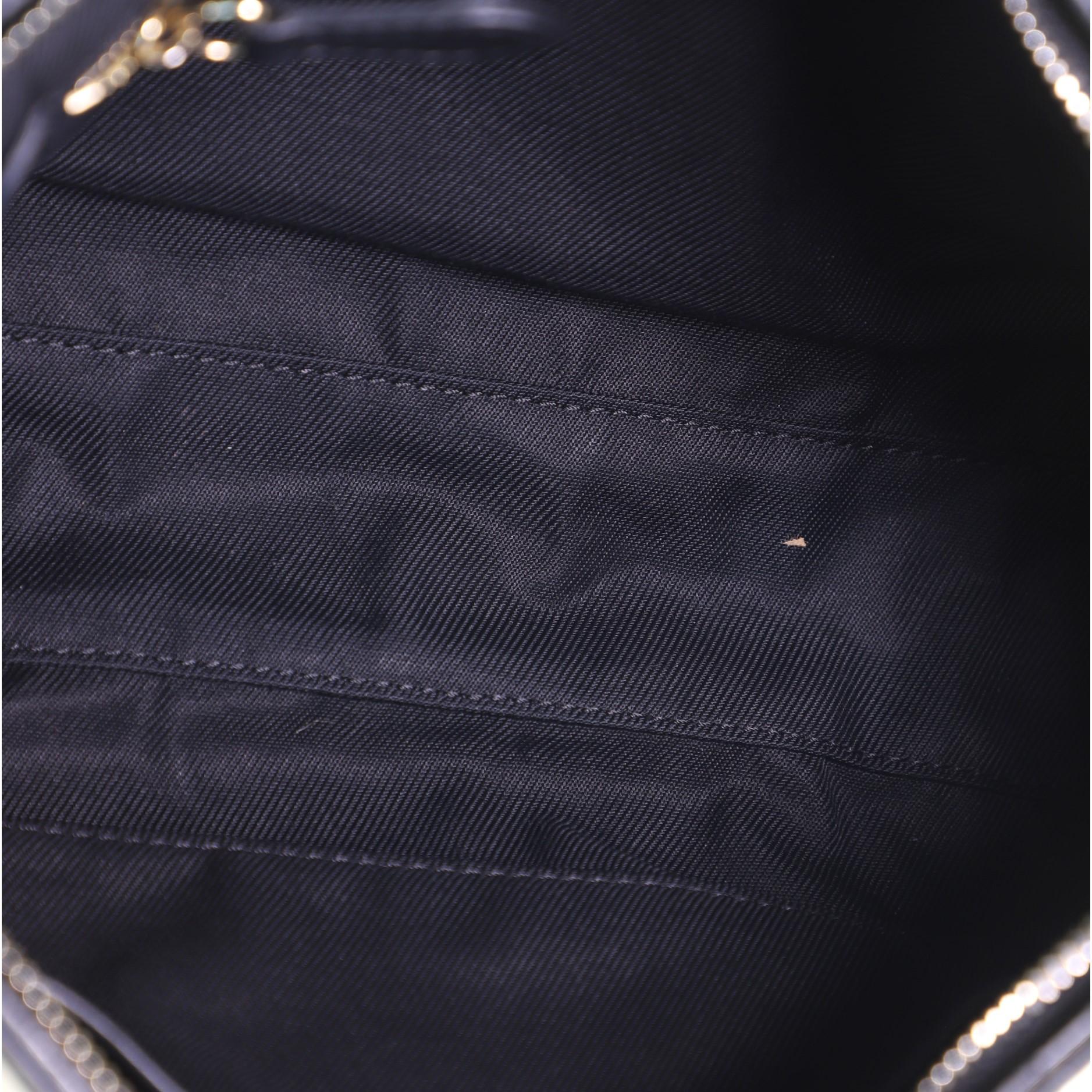 Burberry Chichester Umhängetasche Horseferry Kariertes Segeltuch und Leder Klein für Damen oder Herren