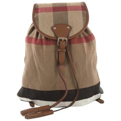 Burberry Chiltern Backpack House Check Canvas Medium