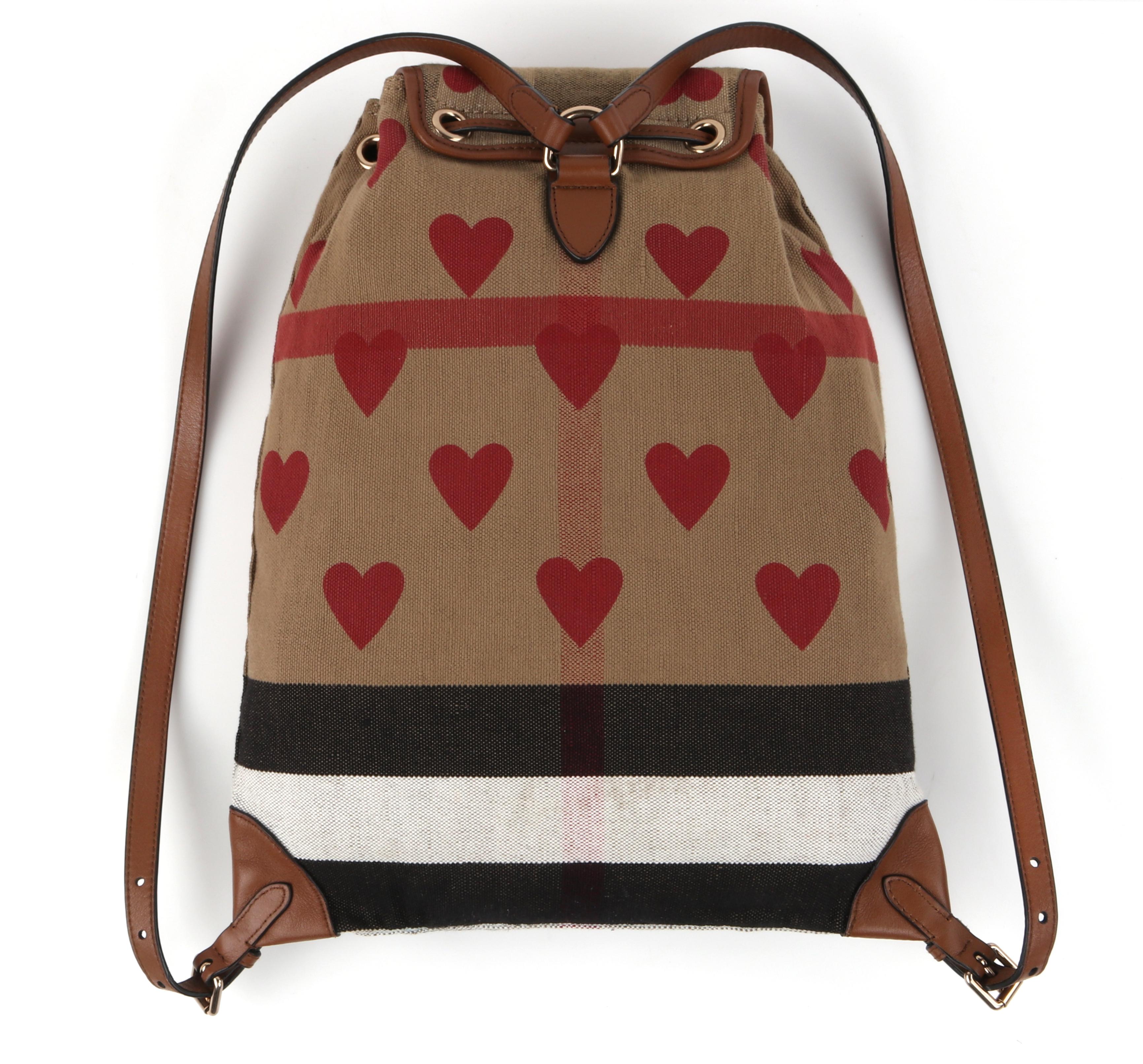 burberry heart backpack