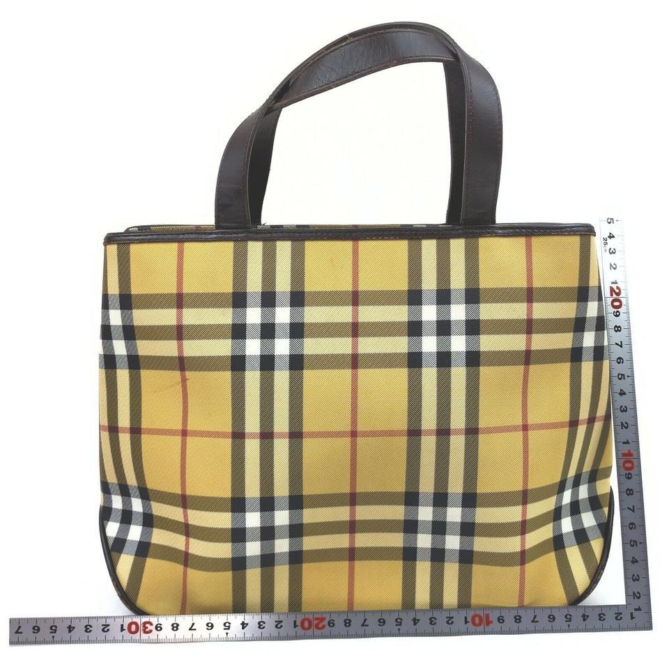 Burberry Classic Beige Nova Check Tote Bag 862361