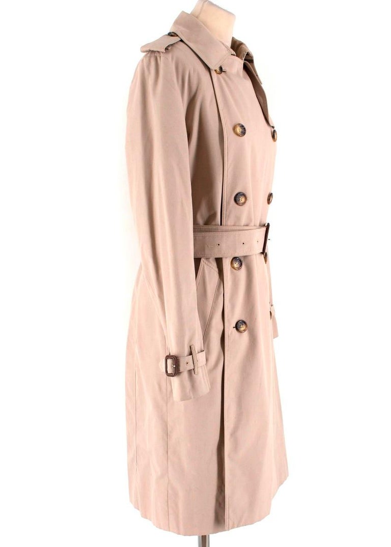 Burberry Classic Trench Coat US 8 For Sale at 1stDibs