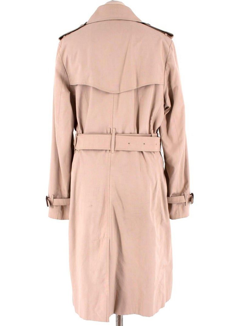 Burberry Classic Trench Coat US 8 For Sale at 1stDibs