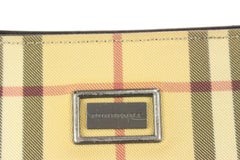 Burberry Coated Canvas Nova Check Shopper Tote Bag 75b429s