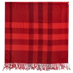 Burberry Colette Checked Merino Wool Shape