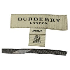 Burberry Contour Back Zip Pants in Viscose
