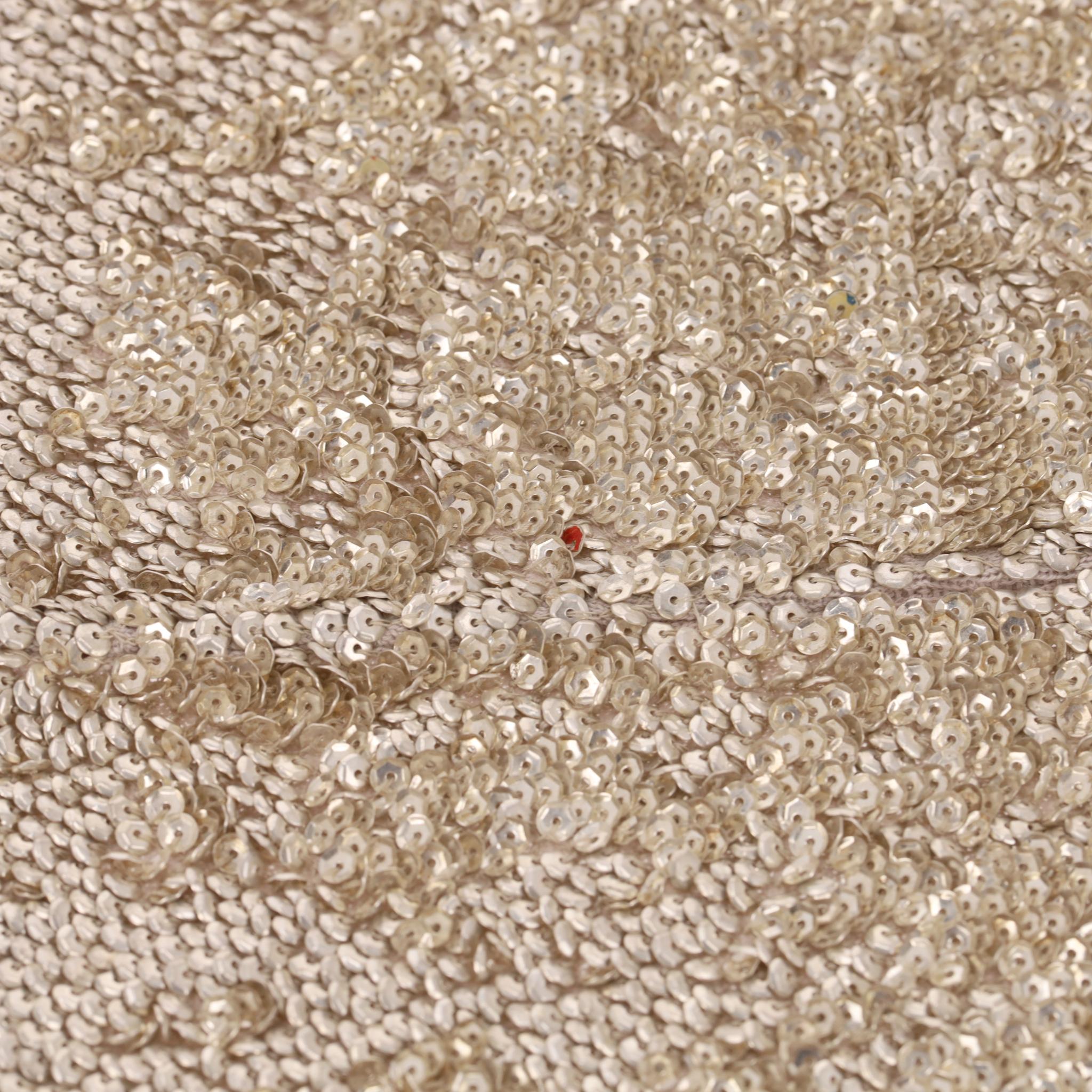 Cardigan di Burberry in cotone impreziosito da paillettes in vendita 3