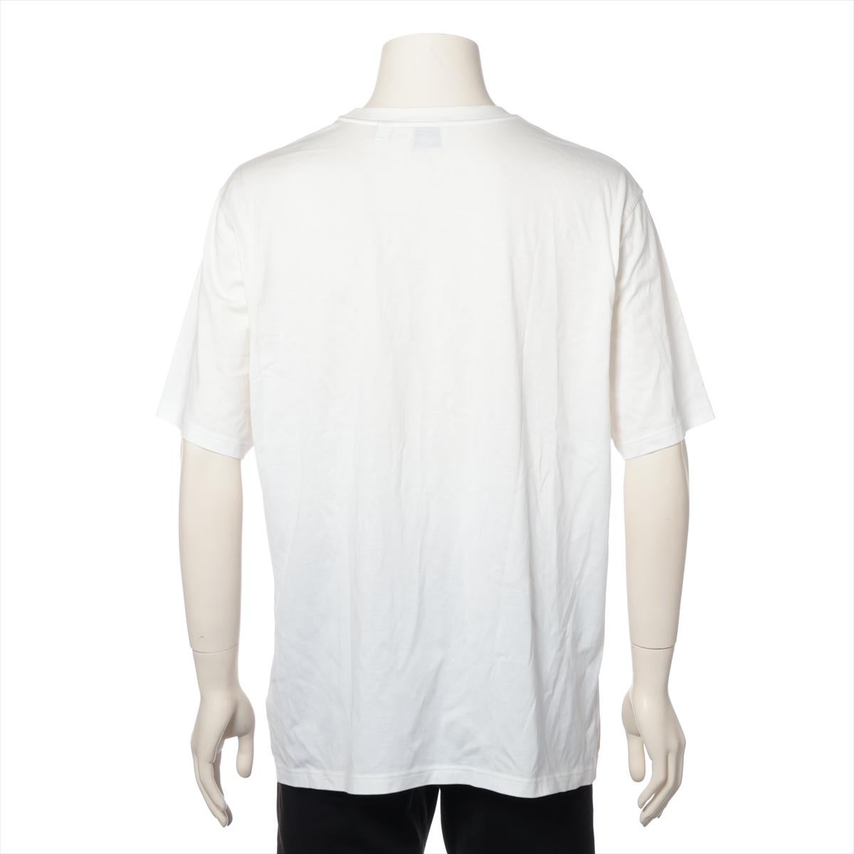 Gray Burberry Cotton T-shirt White For Sale