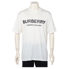 T-shirt Burberry in cotone bianco