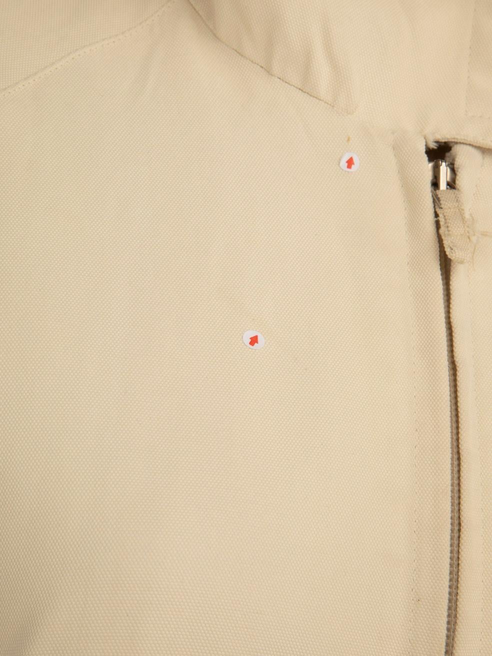 De las mujeres Gabardina con capucha Burberry Crema Talla L en venta