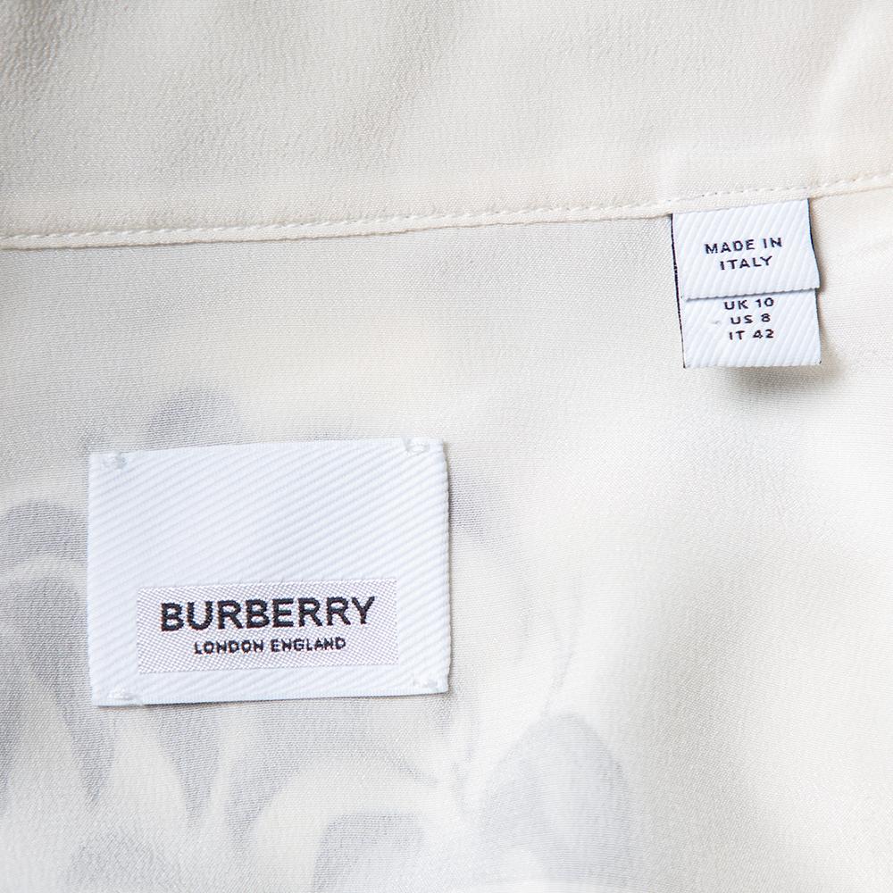 burberry cream shirt