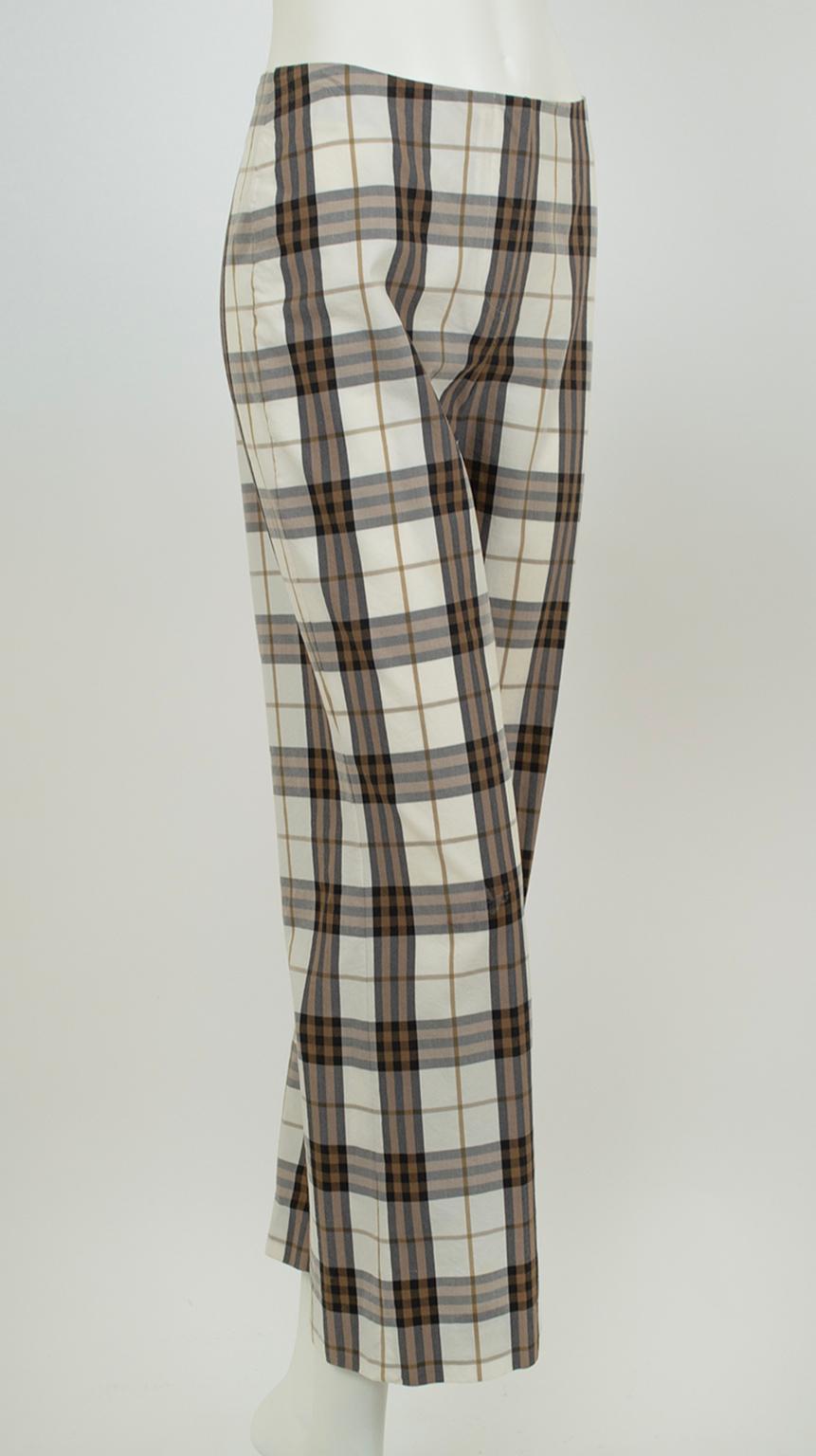 Burberry is enjoying a moment under its new creative direction by Daniel Lee of Bottega Veneta, Balenciaga and Céline fame. These iconic Nova plaid pants celebrate the storied brand’s resurrection under Christopher Bailey, and are as relevant now as