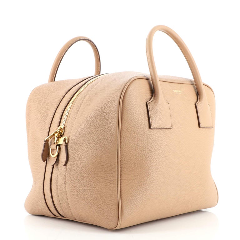 Burberry Cube Bag Leather Medium For Sale at 1stDibs