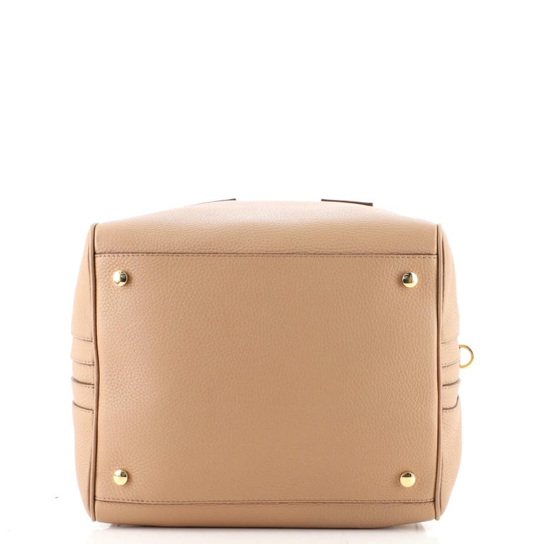 Burberry Cube Bag Leather Medium For Sale at 1stDibs