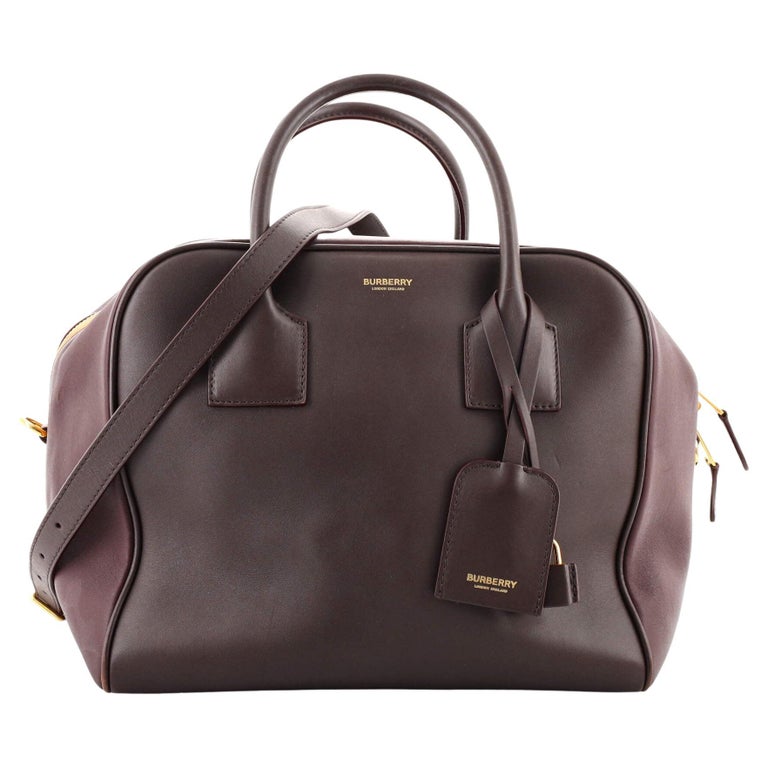 Burberry Cube Bag Leather Medium For Sale at 1stDibs