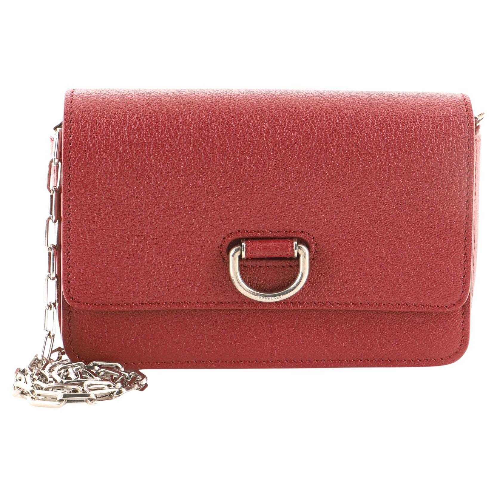 Burberry Olympia Pouch Shoulder Bag Knitted Check For Sale at 1stDibs