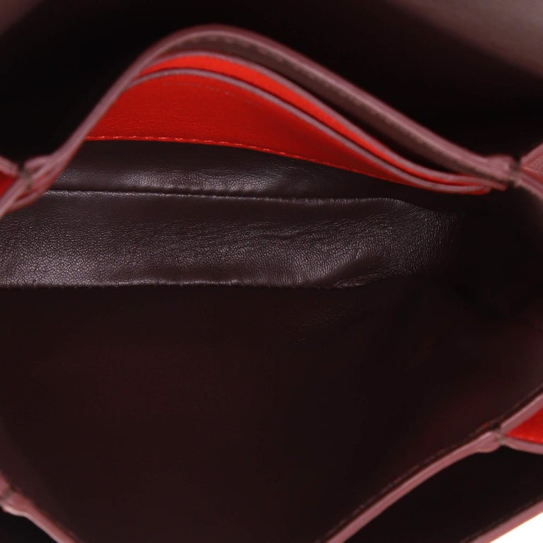 Burberry DRing Shoulder Bag Leather Small For Sale at 1stDibs