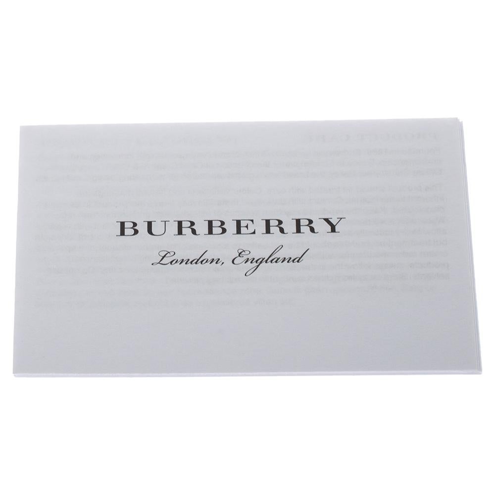 Burberry Dark Indigo Leather Harlow Continental Wallet 5