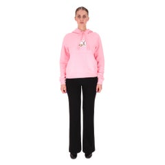 Burberry Deer Print Cotton Oversized Hoodie