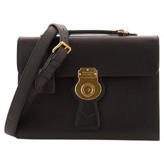 Burberry DK88 Briefcase Bag Leather Medium