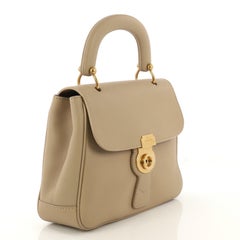 Burberry DK88 Top Handle Bag Leather Medium