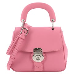 Burberry DK88 Top Handle Bag Leather Small