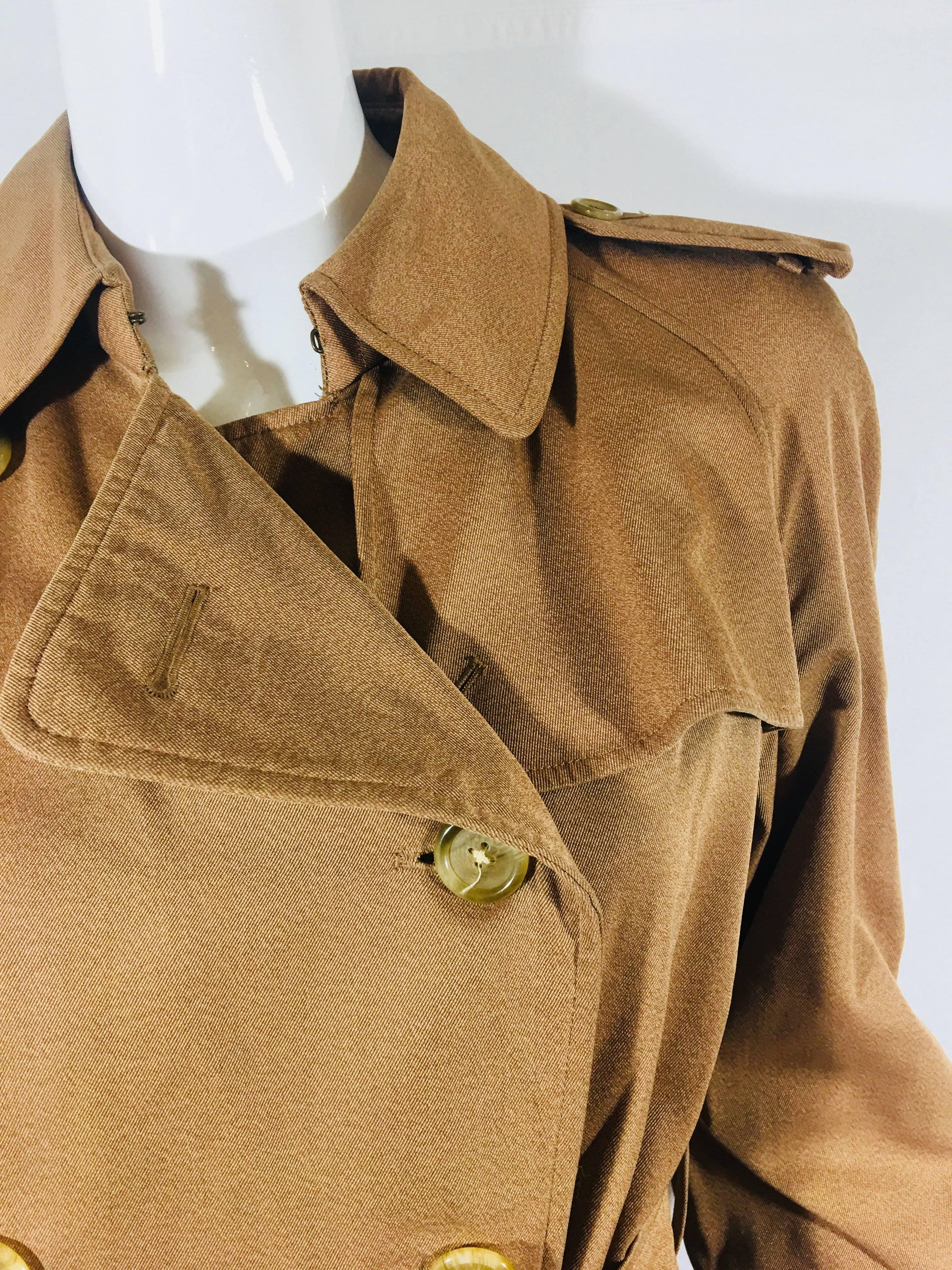 Women's or Men's Burberry Double Breasted Trench Coat