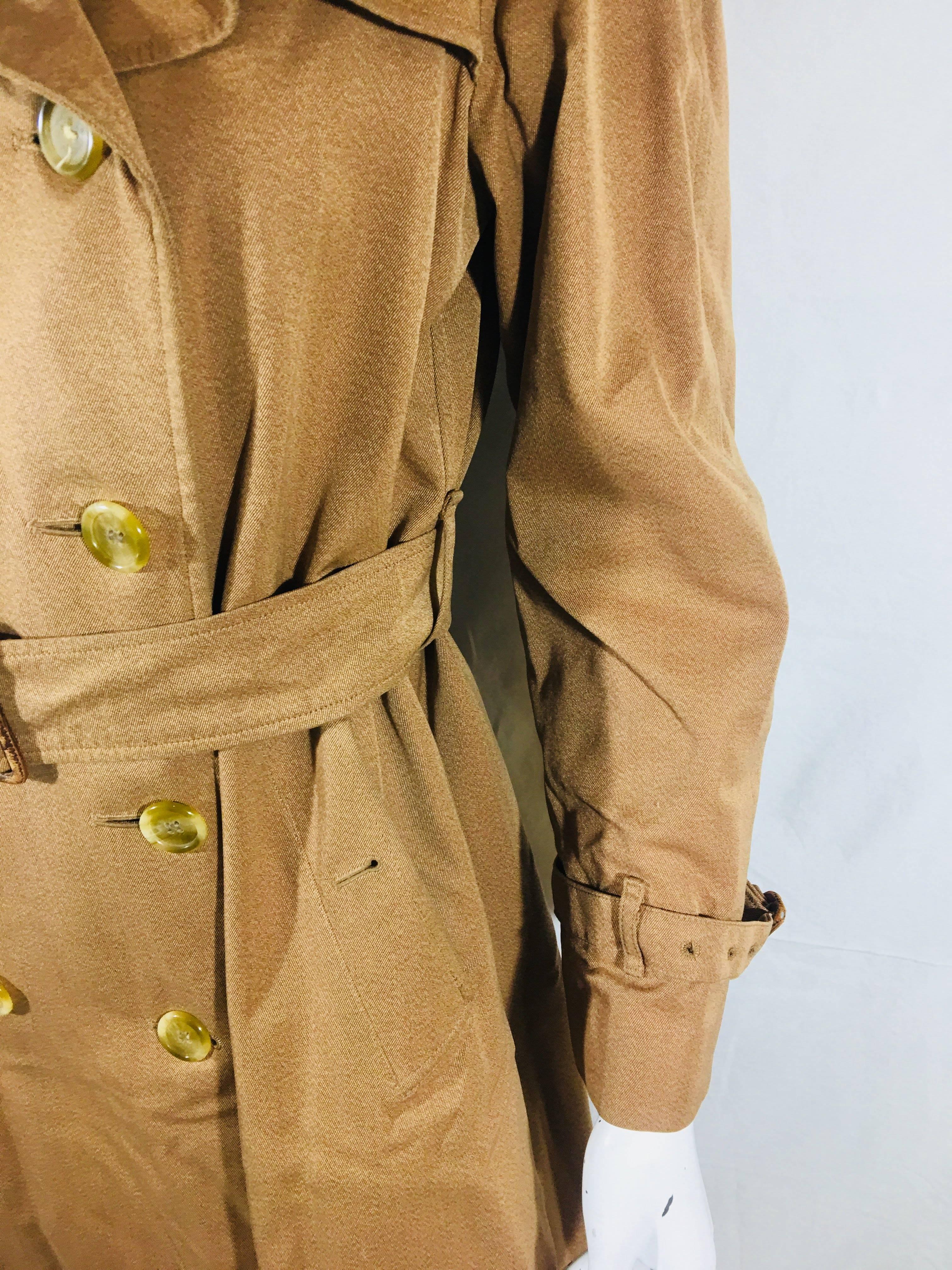 Burberry Double Breasted Trench Coat 1