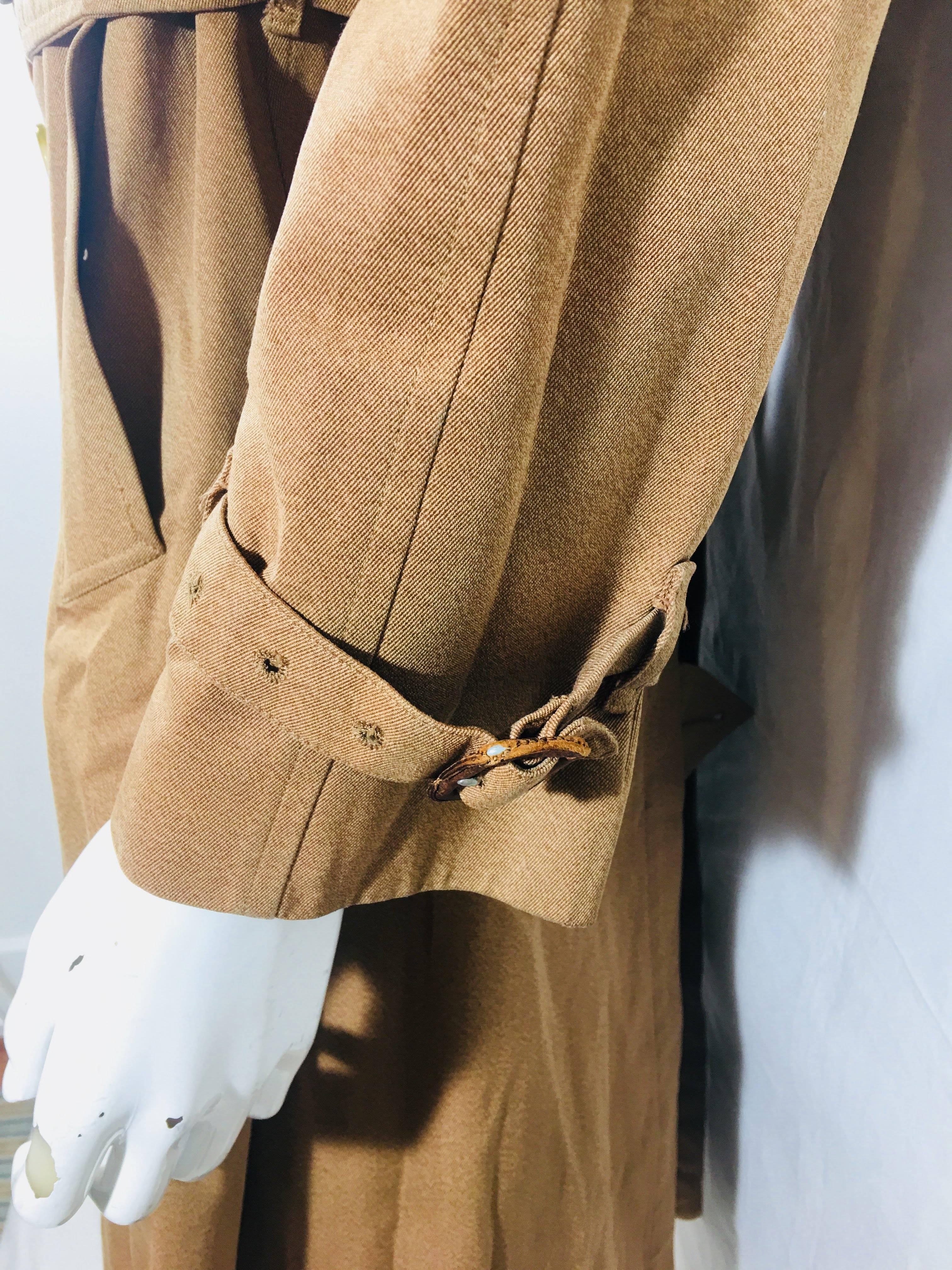 Burberry Double Breasted Trench Coat 3