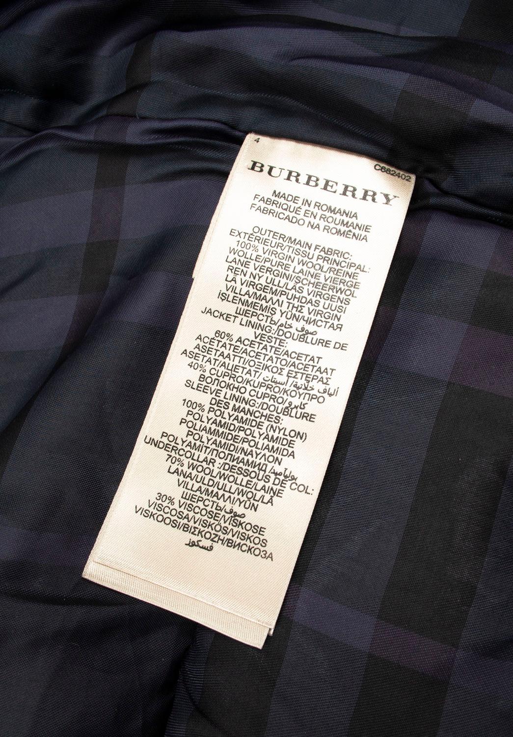 Burberry Down Shearling collar bomber Men Jacket Size L, S1063 For Sale 1
