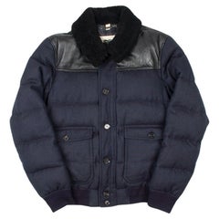 Burberry Down Shearling collar bomber Uomo Giacca Taglia L, S1063