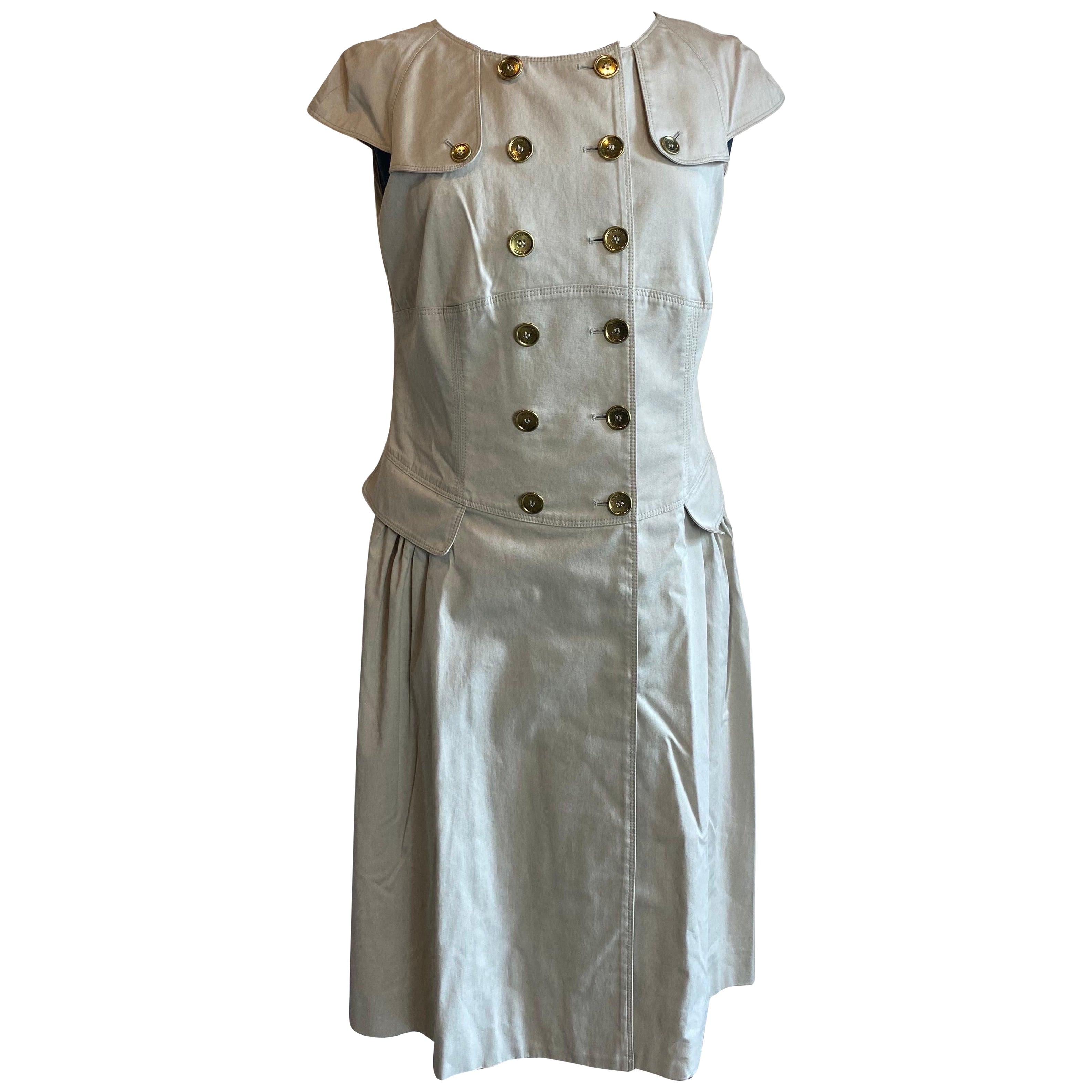 Robe Burberry comme trench
