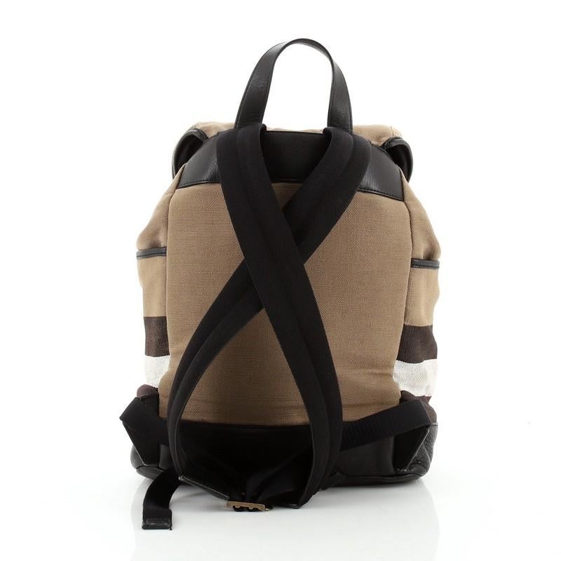 burberry canvas backpack