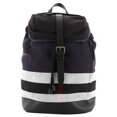 Burberry Drifton Backpack House Check Canvas