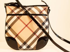 Burberry Dryden Crossbody Bag in Tela Coates Multicolore 21 C.C.
