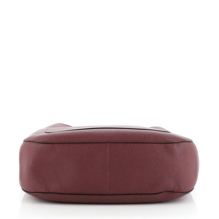 Burberry Elmstone Hobo Leather Medium at 1stDibs