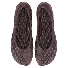 Ballerine in pelle d'agnello ricamate di Burberry
