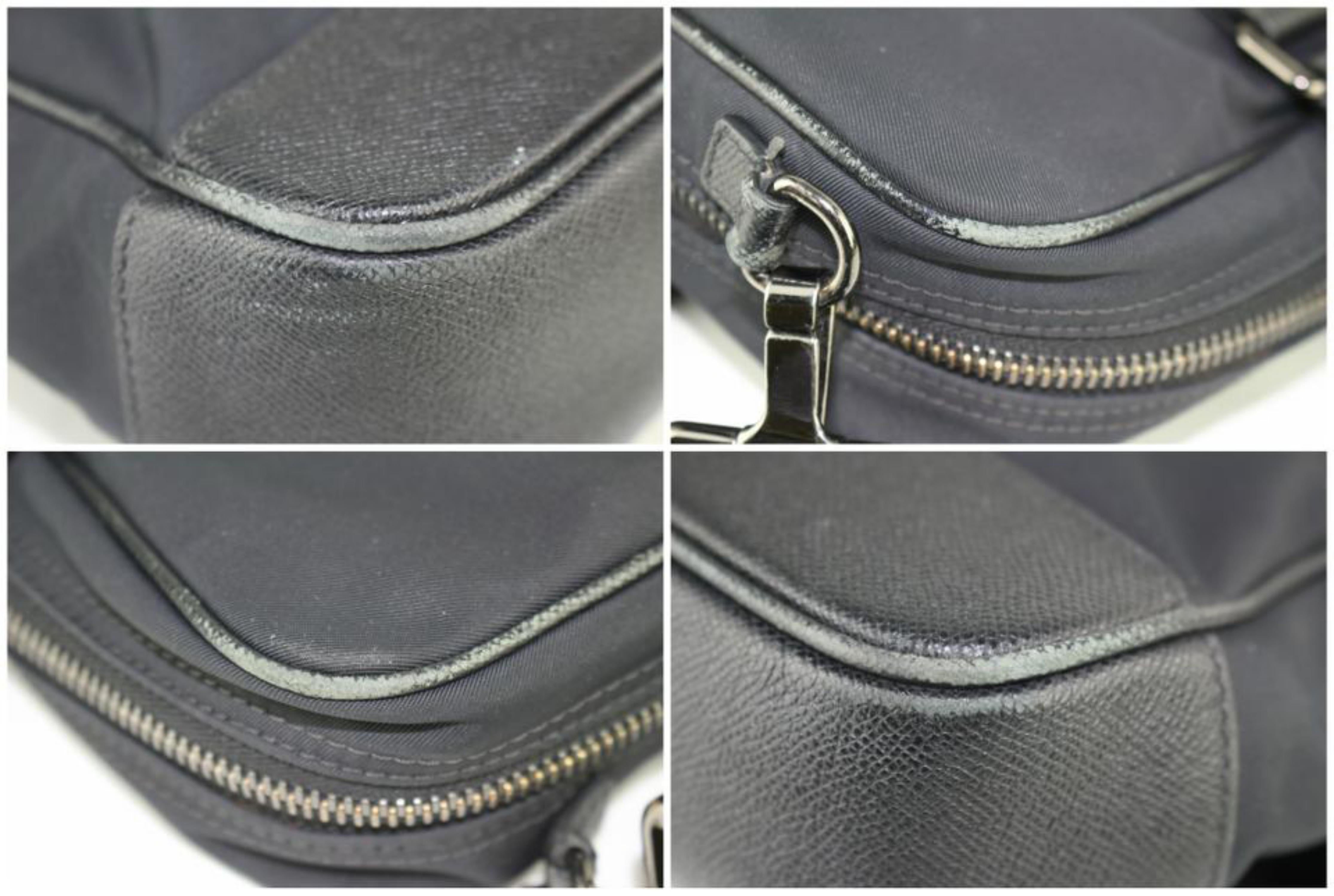 Burberry Fairbank Laptop Business 2way 2burz0123 Black Nylon Messenger Bag For Sale 3