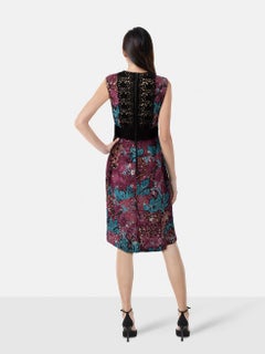 Burberry Floral Lace Sheer Dress Size M
