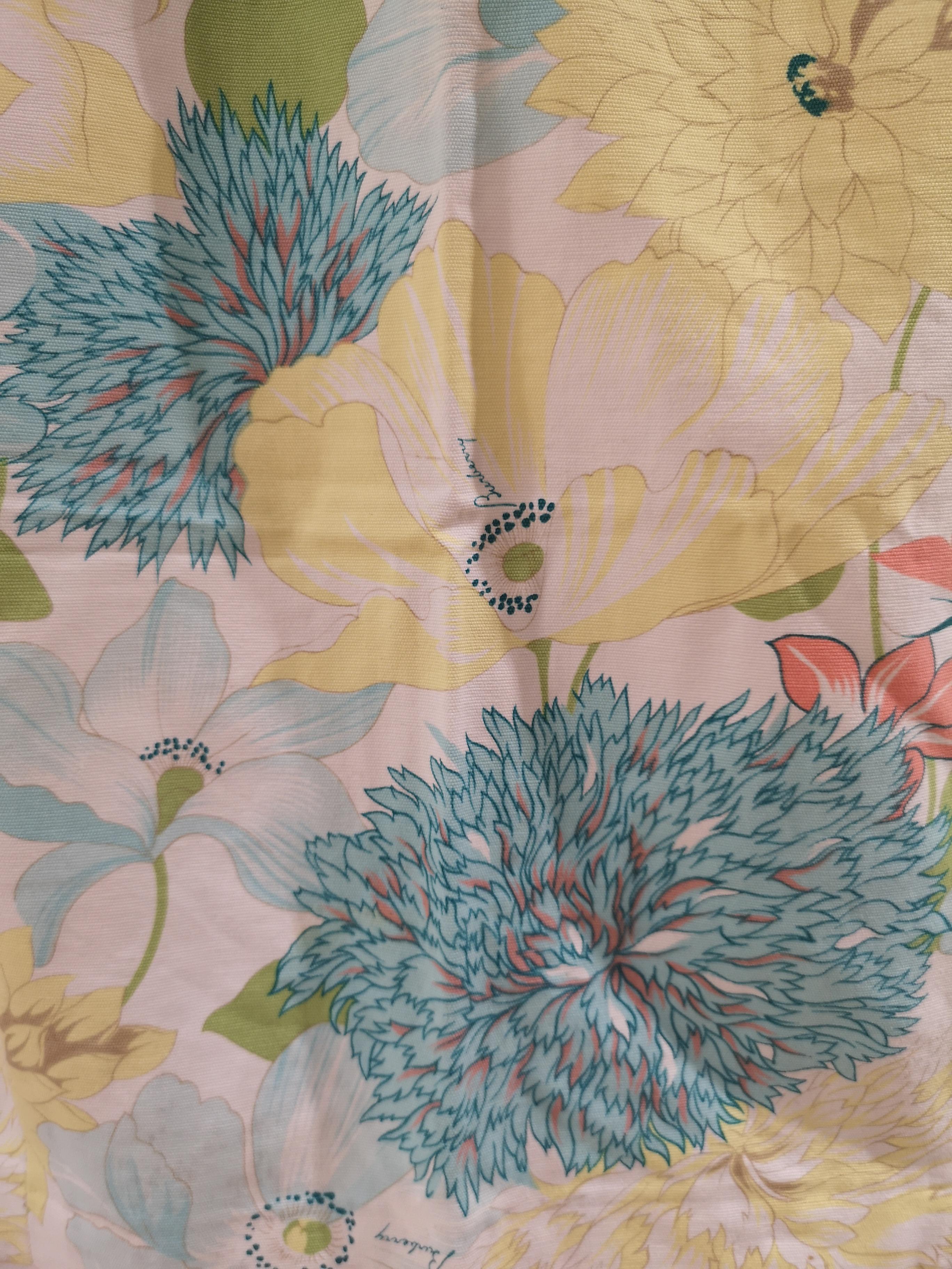 Burberry flower cotton skirt 2