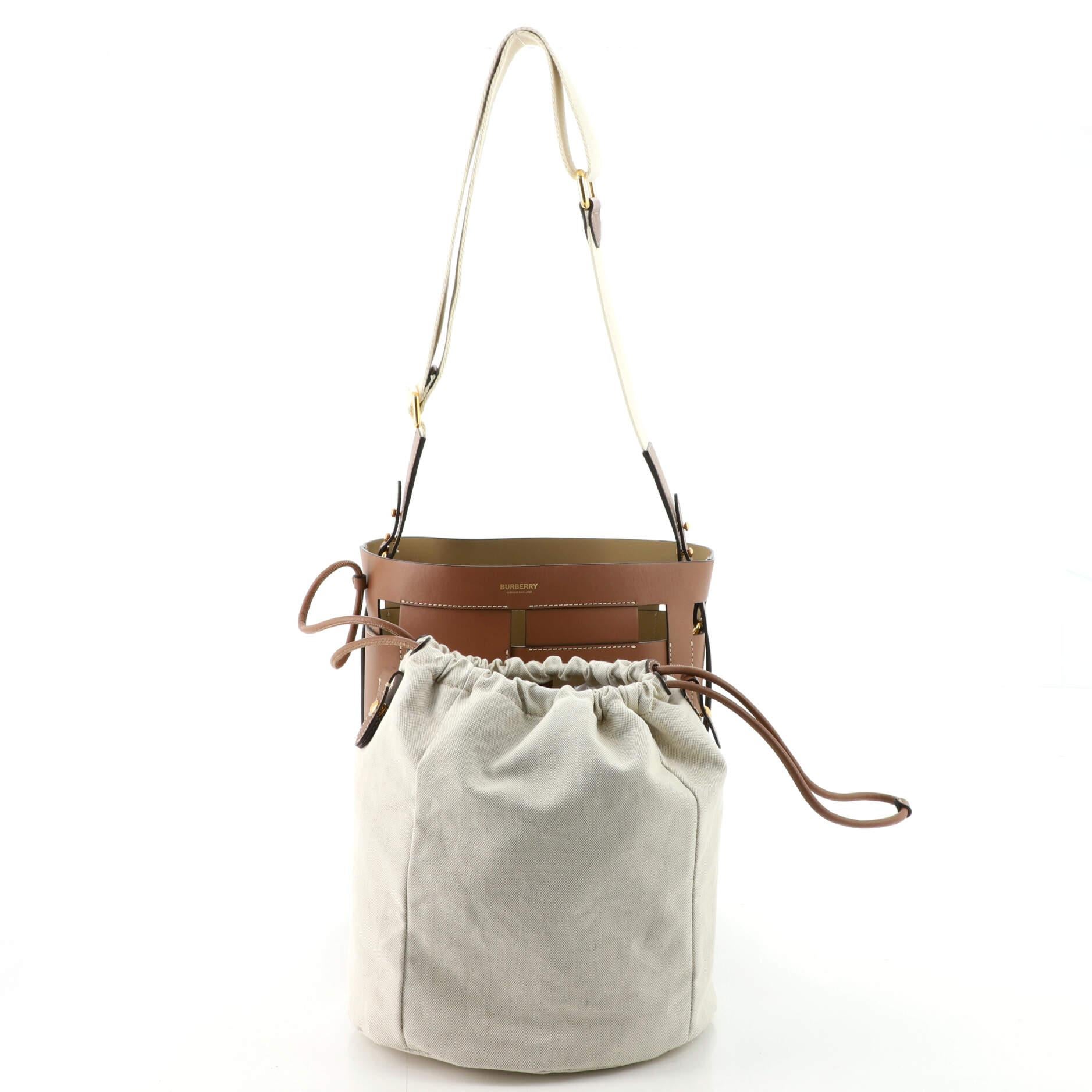 Burberry foster bucket bag sale