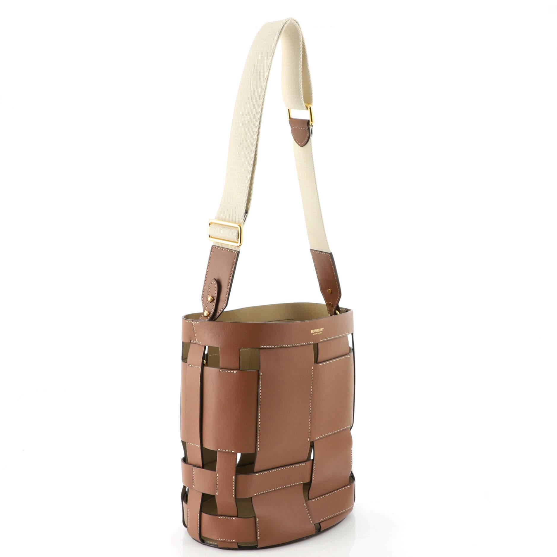 Burberry foster bucket bag clearance