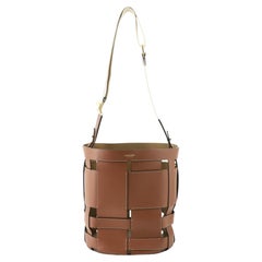 Burberry Foster Bucket Bag Leather