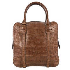 Burberry Gilroy Satchel Alligator Large