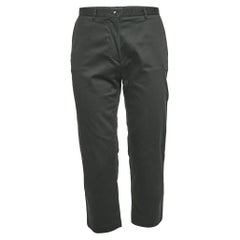 Burberry Golf Black Cotton Capris Trousers M