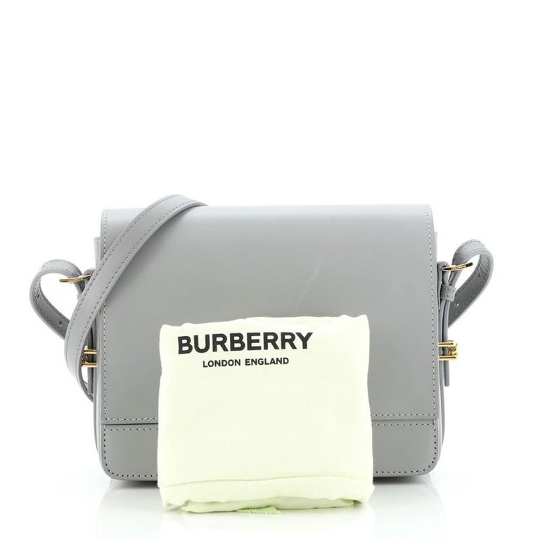 Burberry London Pink Leather Grace Shoulder Bag
