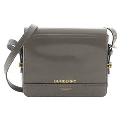 Burberry Grace Flap Bag Leather Small