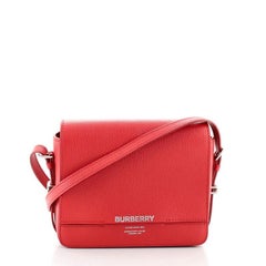 Burberry Grace Flap Bag Leather Small