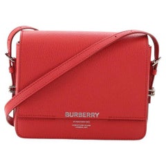 Burberry Grace Flap Bag Leather Small